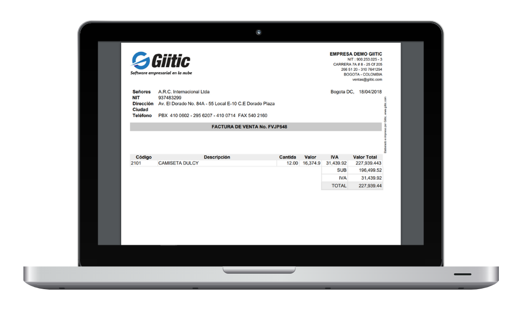 Sales order software  on Android or iPhone (tablet / smartphone) - Electronic Billing